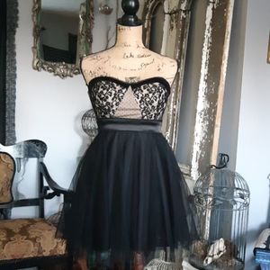 Cute🖤Sexy🖤Versatile lace/tulle/satin dress